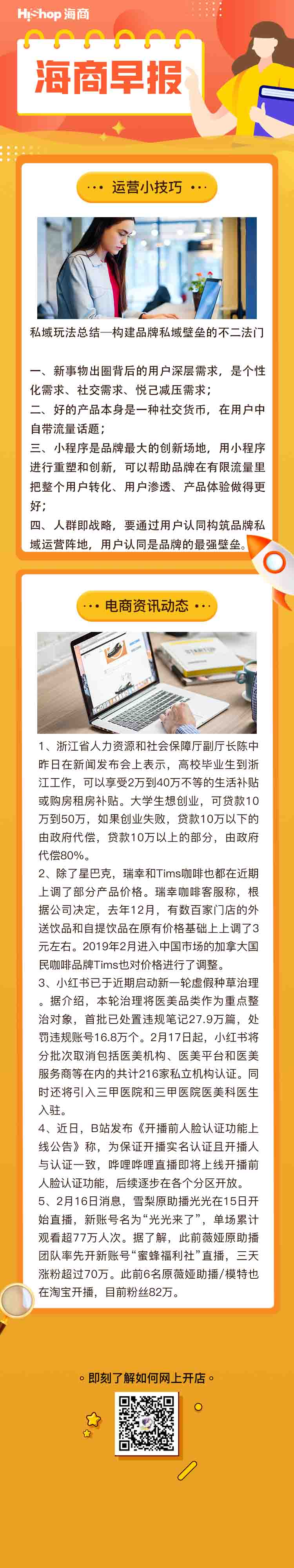 HiShop電商早報——2022年2月18日