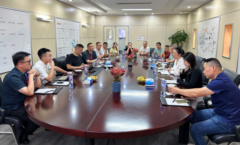 瀘州老窖定制酒公司來訪海商，共話數(shù)字化發(fā)展